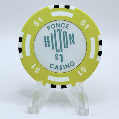 Hilton Ponce Puerto Rico $1 Casino Chip