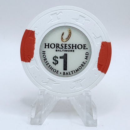 Horseshoe Casino Baltimore Maryland 2014 $1 Casino Chip