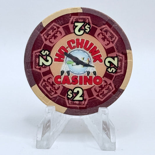 Ho-Chunk Gaming - Wisconsin Dells Baraboo Wisconsin $2 Casino Chip