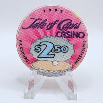 Isle of Capri Vicksburg Mississippi 1995 LE $2.50 Casino Chip