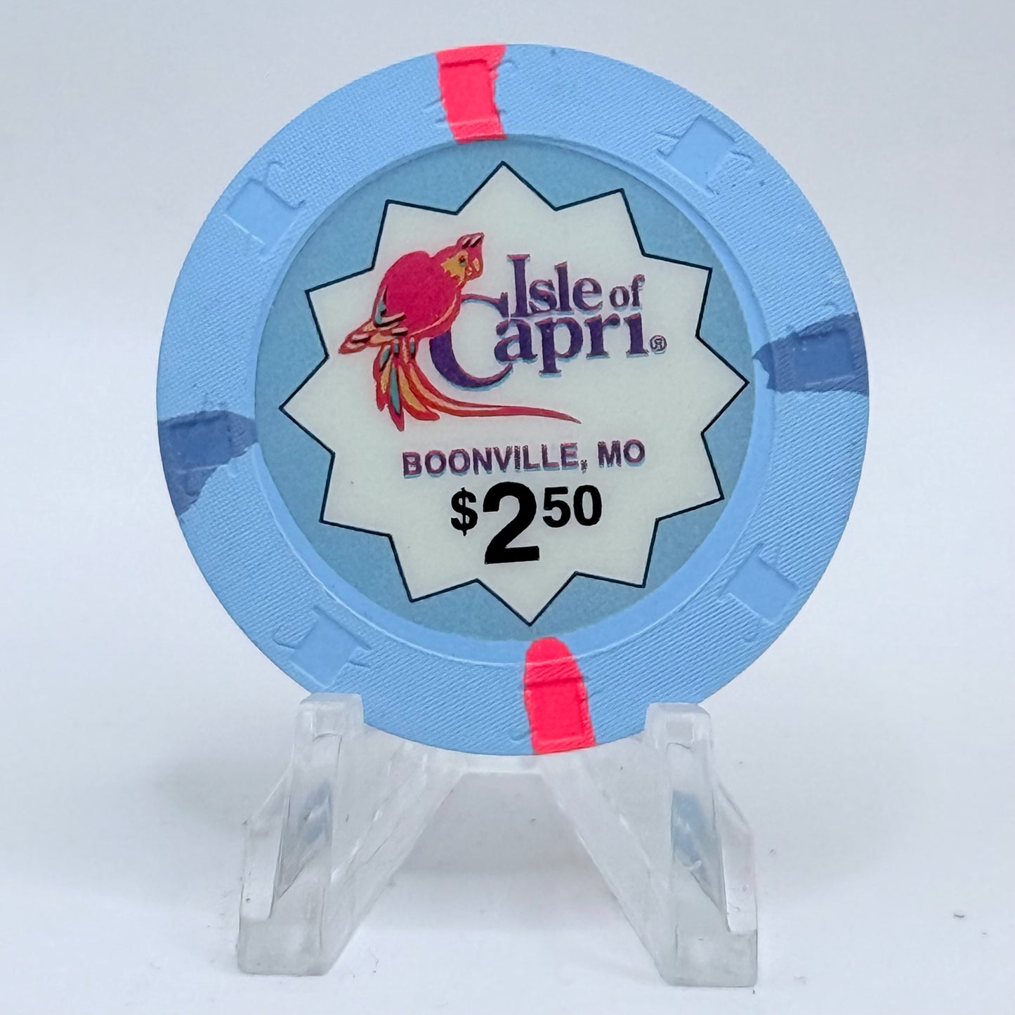 Isle of Capri - Boonville Boonville Missouri $2.50 Casino Chip