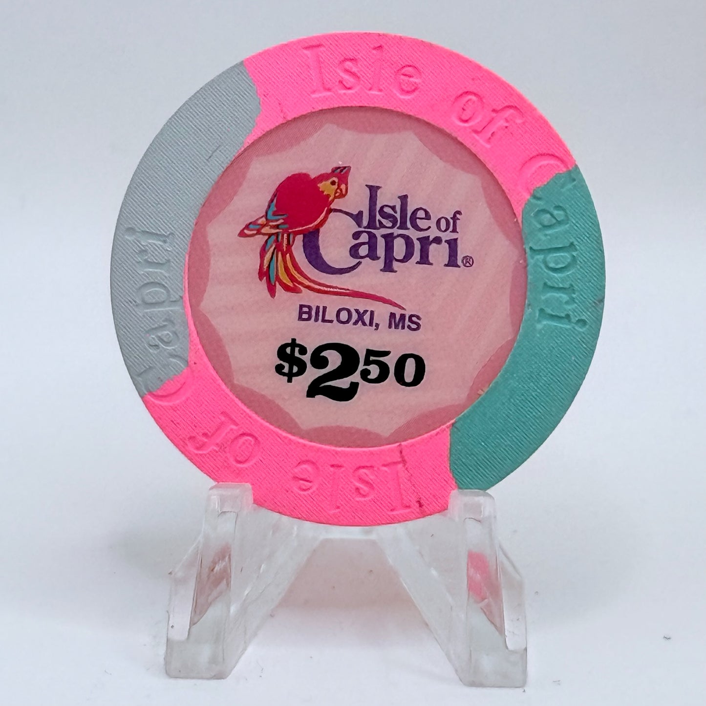 Isle of Capri (Land Based) Biloxi Mississippi $2.50 Casino Chip