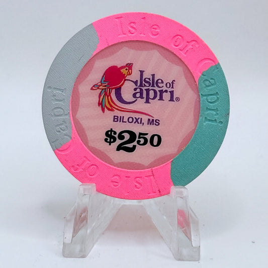 Isle of Capri (Land Based) Biloxi Mississippi $2.50 Casino Chip
