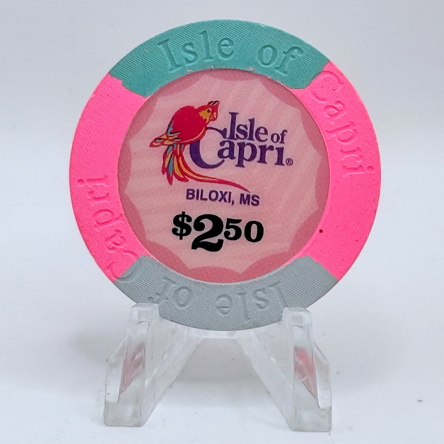 Isle of Capri (Land Based) Biloxi Mississippi $2.50 Casino Chip