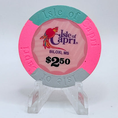 Isle of Capri (Land Based) Biloxi Mississippi $2.50 Casino Chip