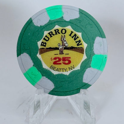 Burro Inn Beatty Nevada 1991 $25 Casino Chip N2737