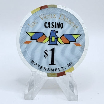 Lac Vieux Desert Casino Watersmeet Michigan 2005 $1 Casino Chip