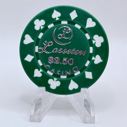 Lasseters Casino Alice Springs NT $2.50 Casino Chip