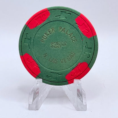 Poker Palace Las Vegas Nevada 1980 $25 Casino Chip N2352