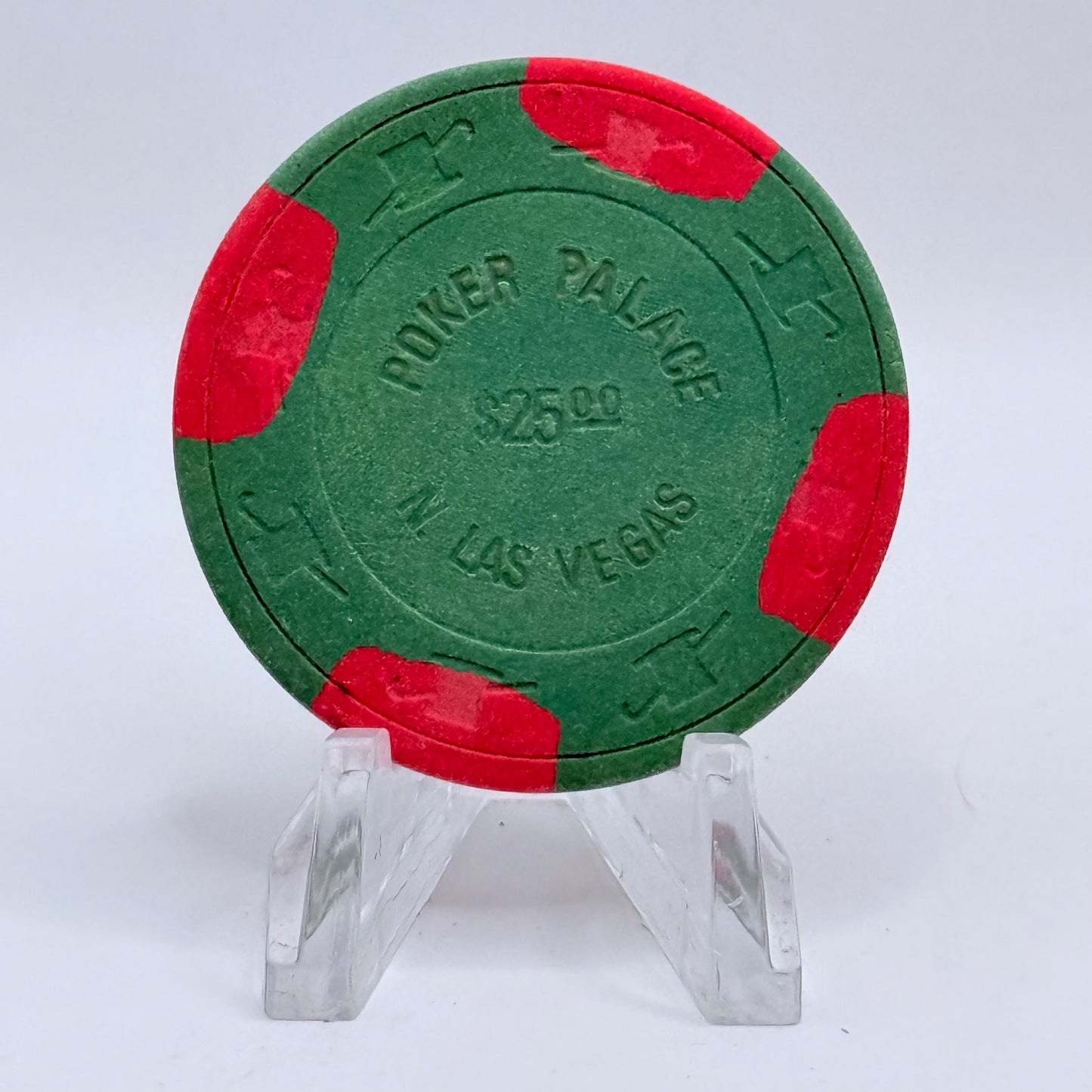 Poker Palace Las Vegas Nevada 1980 $25 Casino Chip N2352