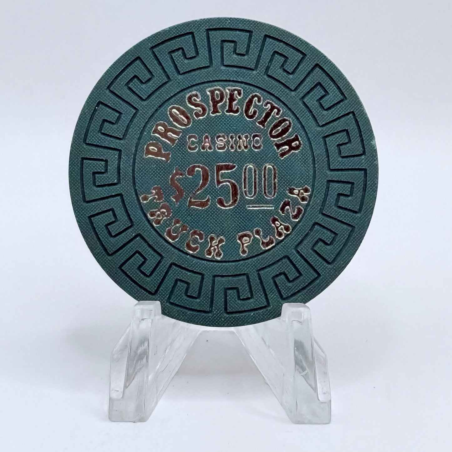 Prospector Truck Plaza Verdi Nevada 1978 $25 Casino Chip N5711