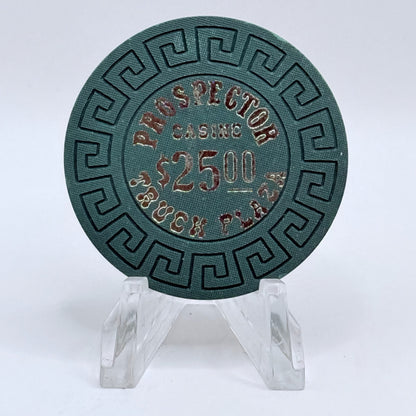 Prospector Truck Plaza Verdi Nevada 1978 $25 Casino Chip N5711