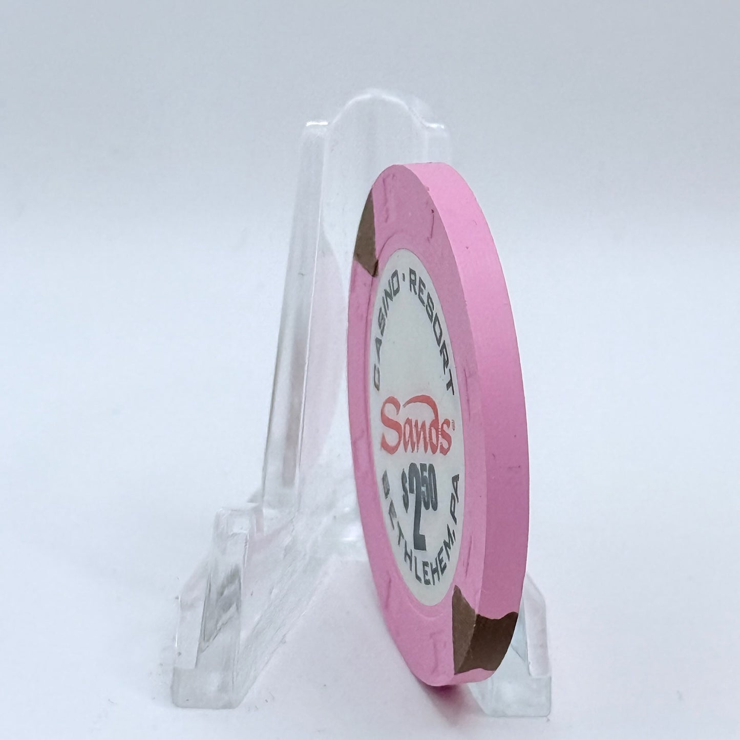 Sands Casino Resort Bethlehem Bethlehem Pennsylvania $2.50 Casino Chip