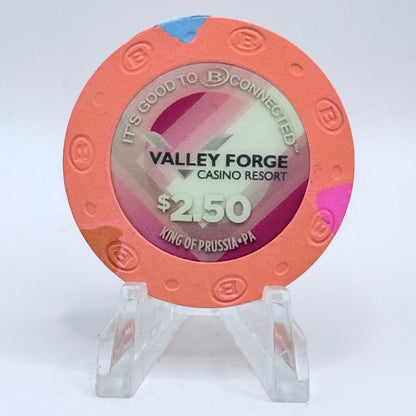Valley Forge King of Prussia 2018 $2.50 Casino Chip