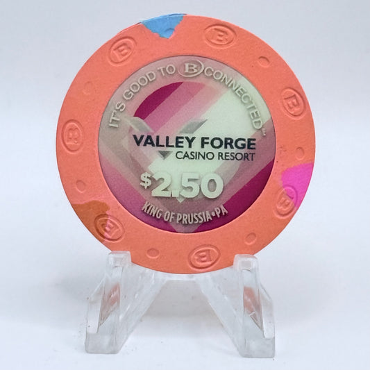 Valley Forge King of Prussia 2018 $2.50 Casino Chip