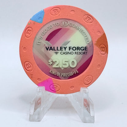 Valley Forge King of Prussia 2018 $2.50 Casino Chip