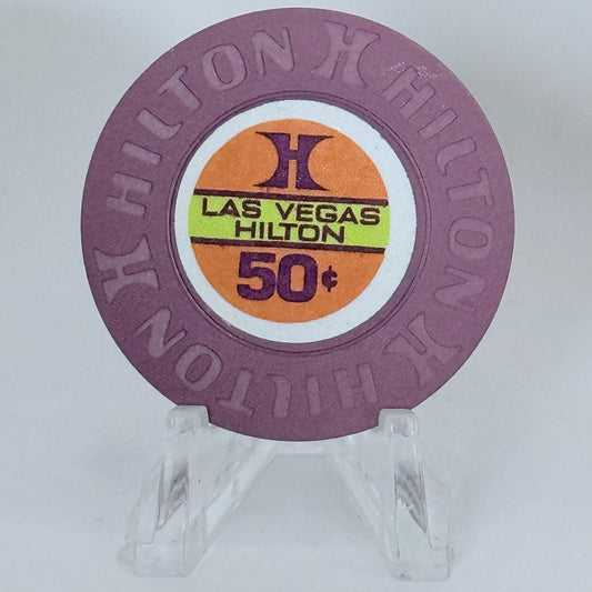 Las Vegas Hilton Las Vegas Nevada 1975 $0.50 Casino Chip N4778