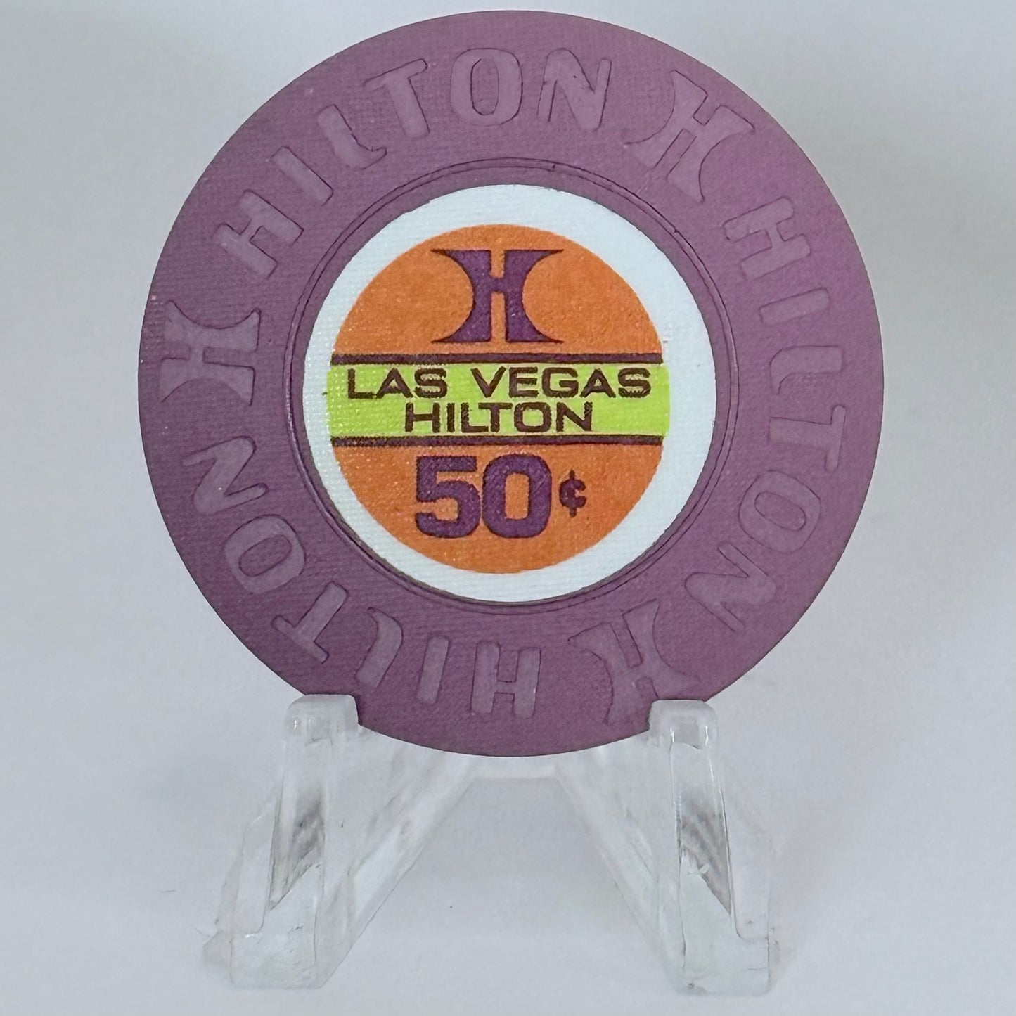 Las Vegas Hilton Las Vegas Nevada 1975 $0.50 Casino Chip N4778