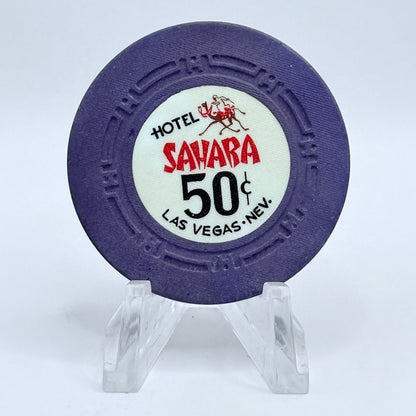 Sahara Hotel Casino Las Vegas Nevada 1965  $0.50 Casino Chip N2100