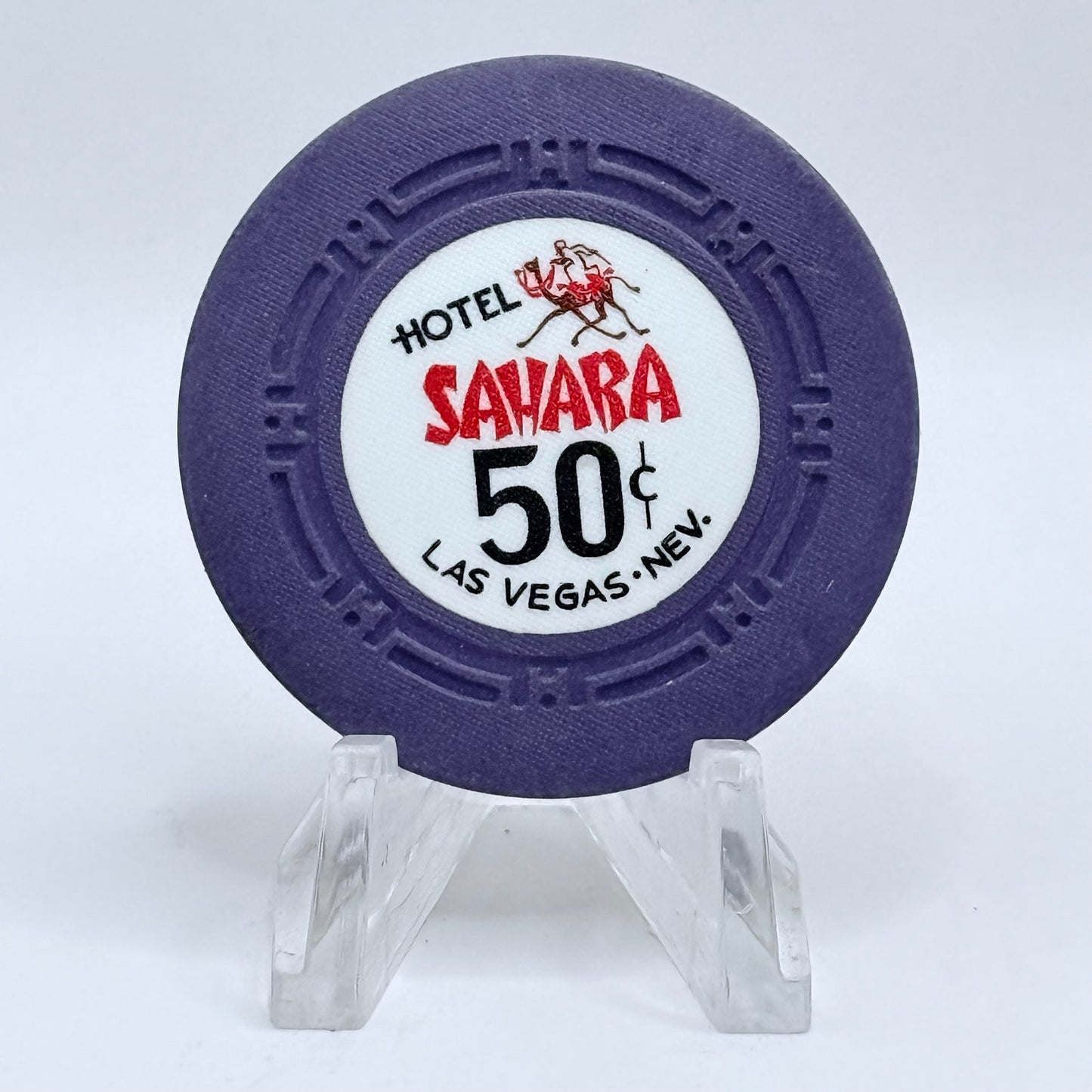 Sahara Hotel Casino Las Vegas Nevada 1965  $0.50 Casino Chip N2100