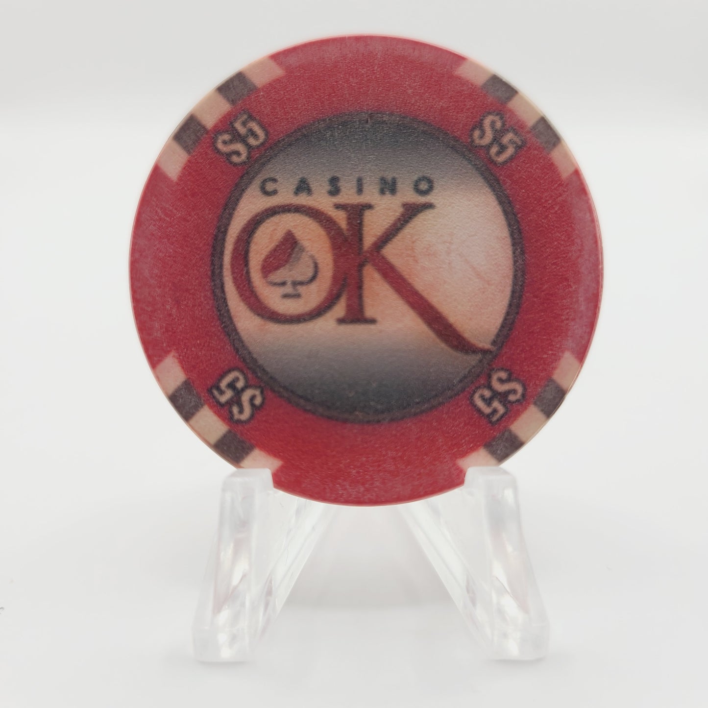 Casino OK "Oklahoma" Casino Hinton Oklahoma 2012 $5 Casino Chip CG091268