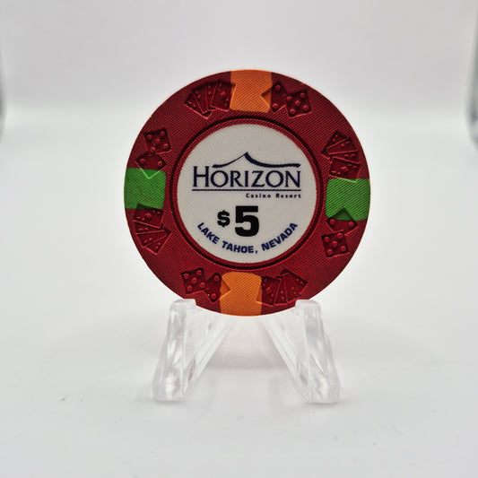 Horizon Casino Lake Tahoe Nevada 2004 $5 Casino Chip E4214