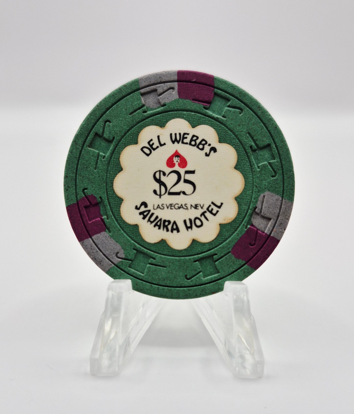 Sahara Hotel Casino Las Vegas Nevada 1961 $25 Casibo Chip N2094