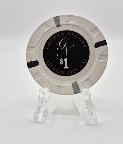 Golden Nugget 'Landry' Hotel Casino Atlantic City New Jersey $1 Casino Chip