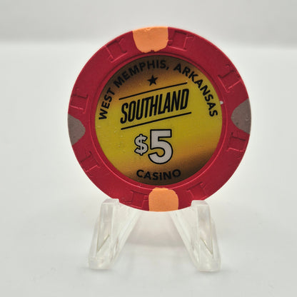 Southland Casino Hotel West Memphis Arkansas 2020 $5 Casino Chip