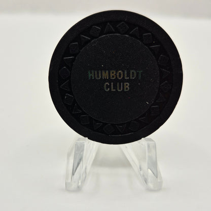 Humboldt Club Casino Carlin Nevada 1950 $5 Casino Chip N0373