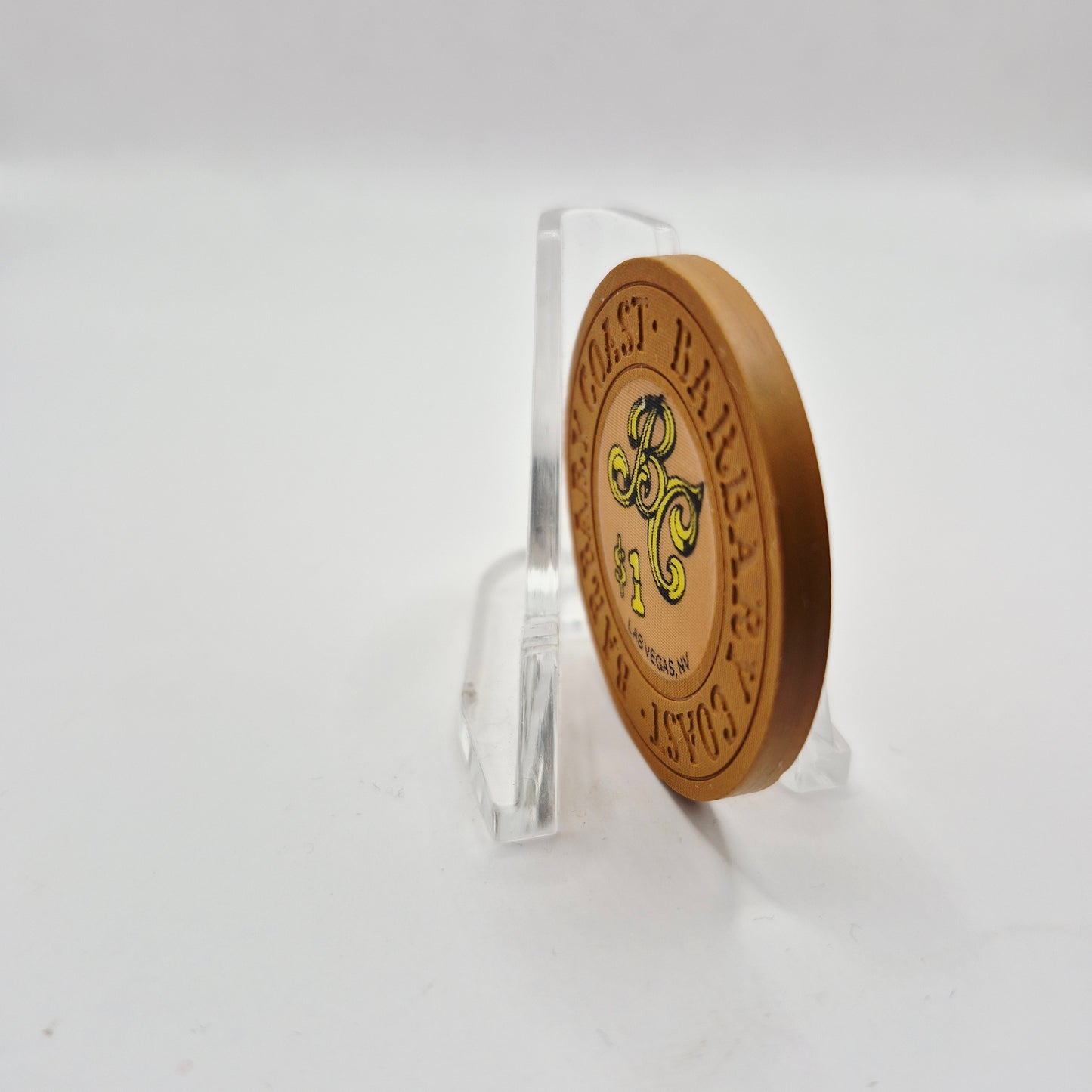 Barbary Coast Las Vegas Nevada 1985 $1 Casino Chip N7983.1