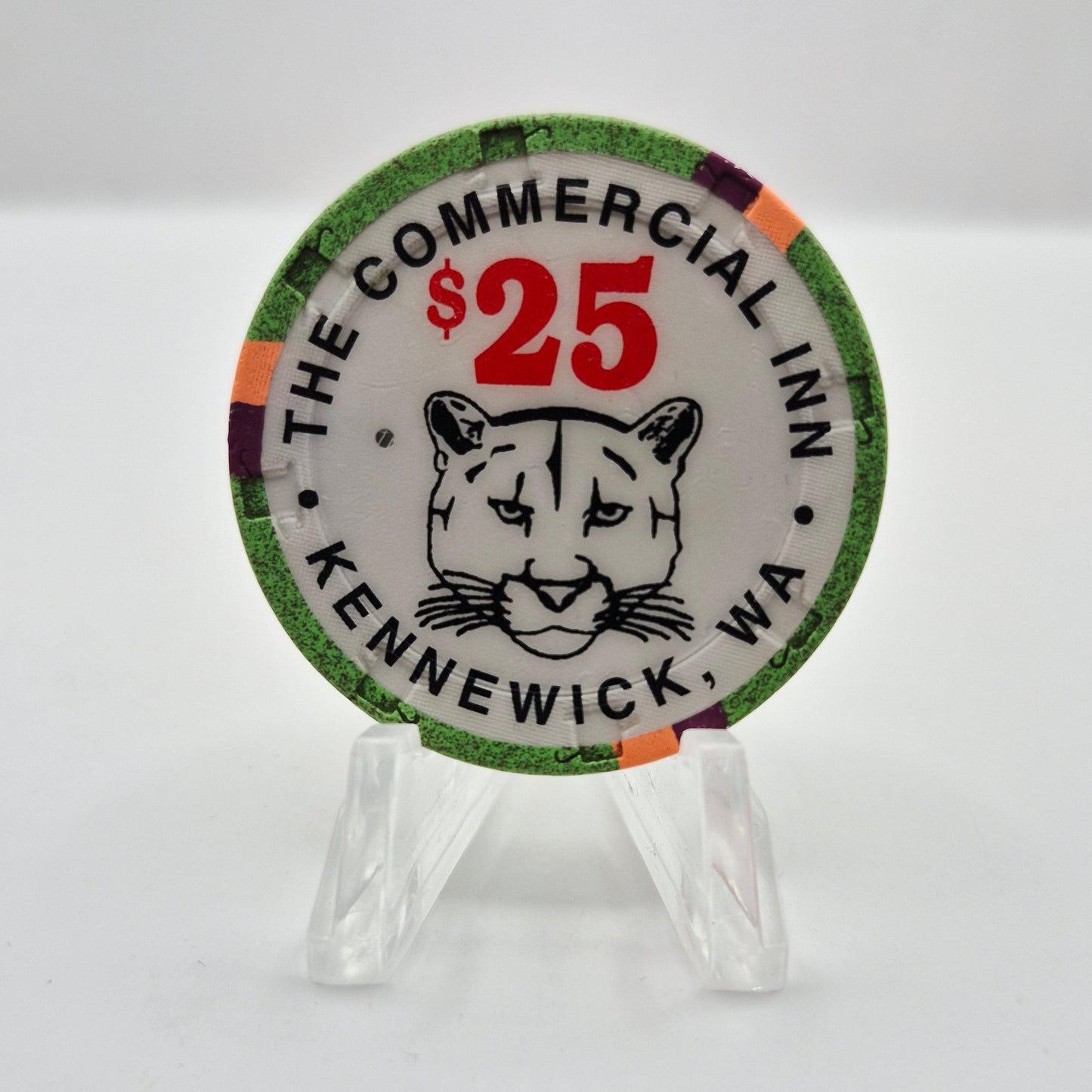 The Commercial Inn  Kennewick Washington $25 Casino Chip