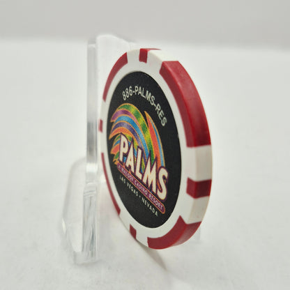Palms Hotel Casino Las Vegas Nevada 2005 Gift Shop Chip E7534 *Red