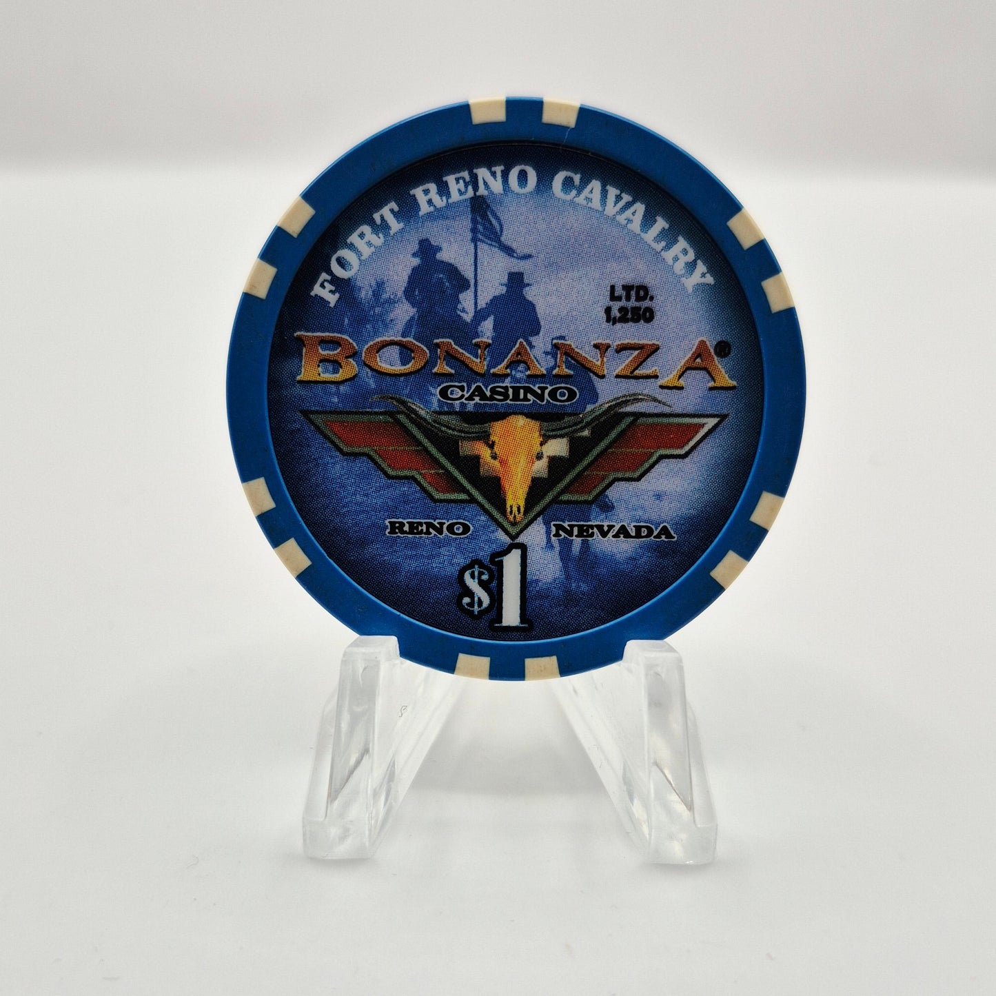 Bonanza Casino Reno Nevada 'Street Vibrations 2010' $1 Casino Chip E9784