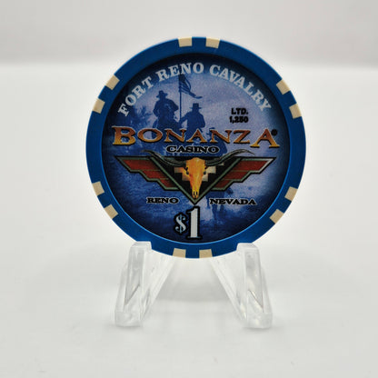 Bonanza Casino Reno Nevada 'Street Vibrations 2010' $1 Casino Chip E9784