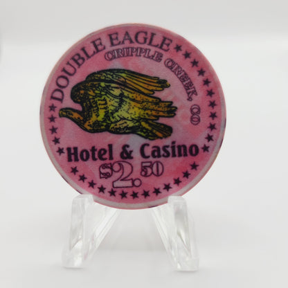 Double Eagle Hotel & Casino Cripple Creek Colorado  $2.50 Casino Chip