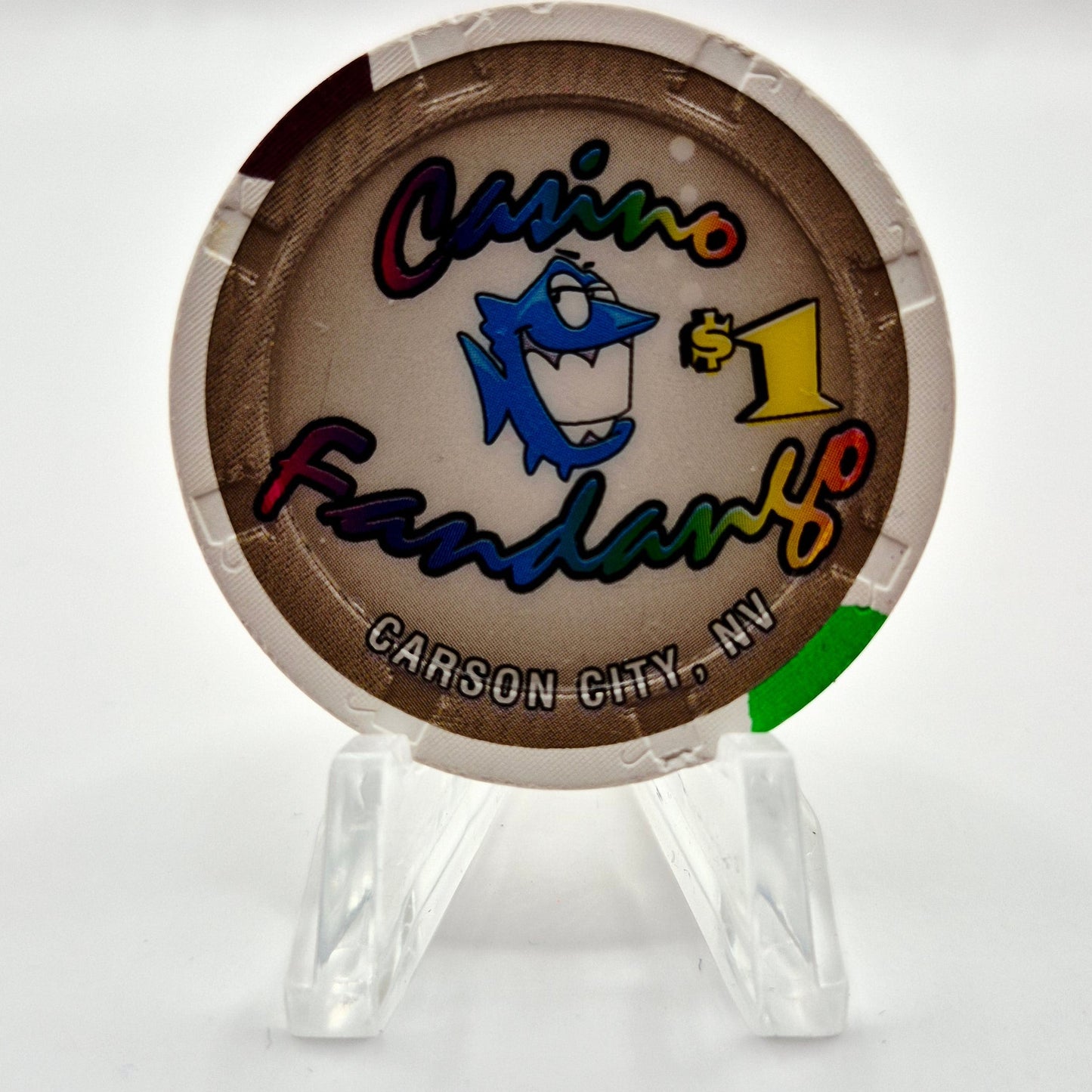 Casino Fandango Carson City Nevada 2004 $1 Casino Chip E0433