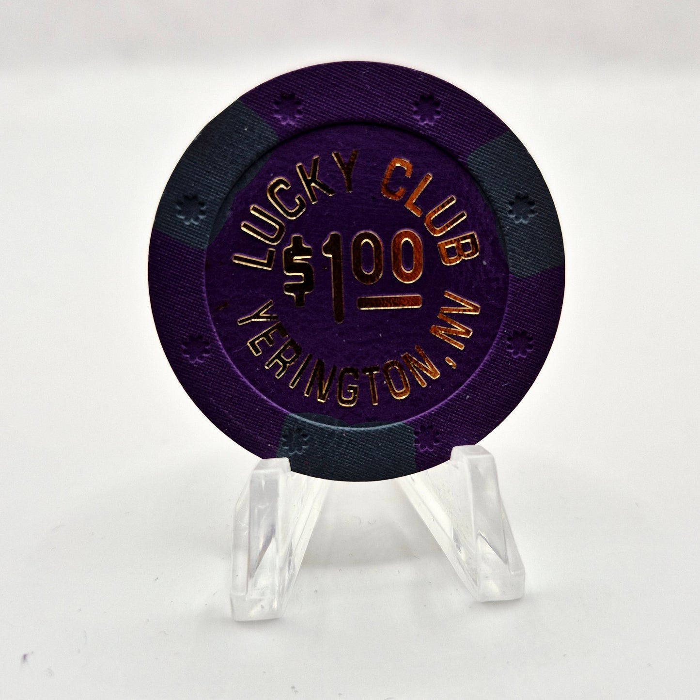 Dini's Lucky Club Yerington Nevada 2009 $1 Casino Chip E9147