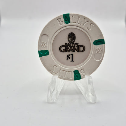 Bally’s Grand Casino Atlantic City New Jersey $1 Casino Chip