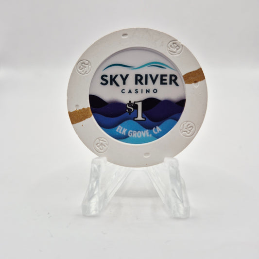Sky River Casino Elk Grove California $1 Casino Chip