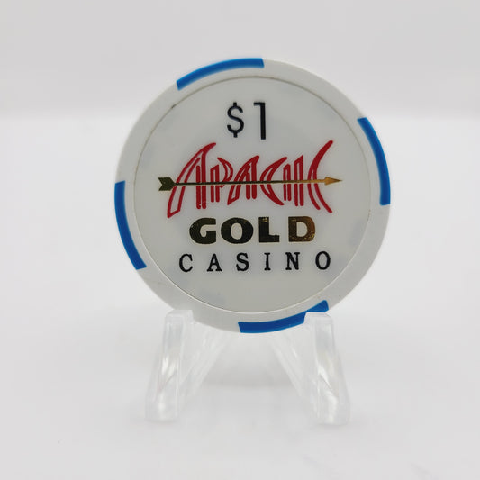 Apache Gold Resort Casino San Carlos Arizona $1 Casino Chip