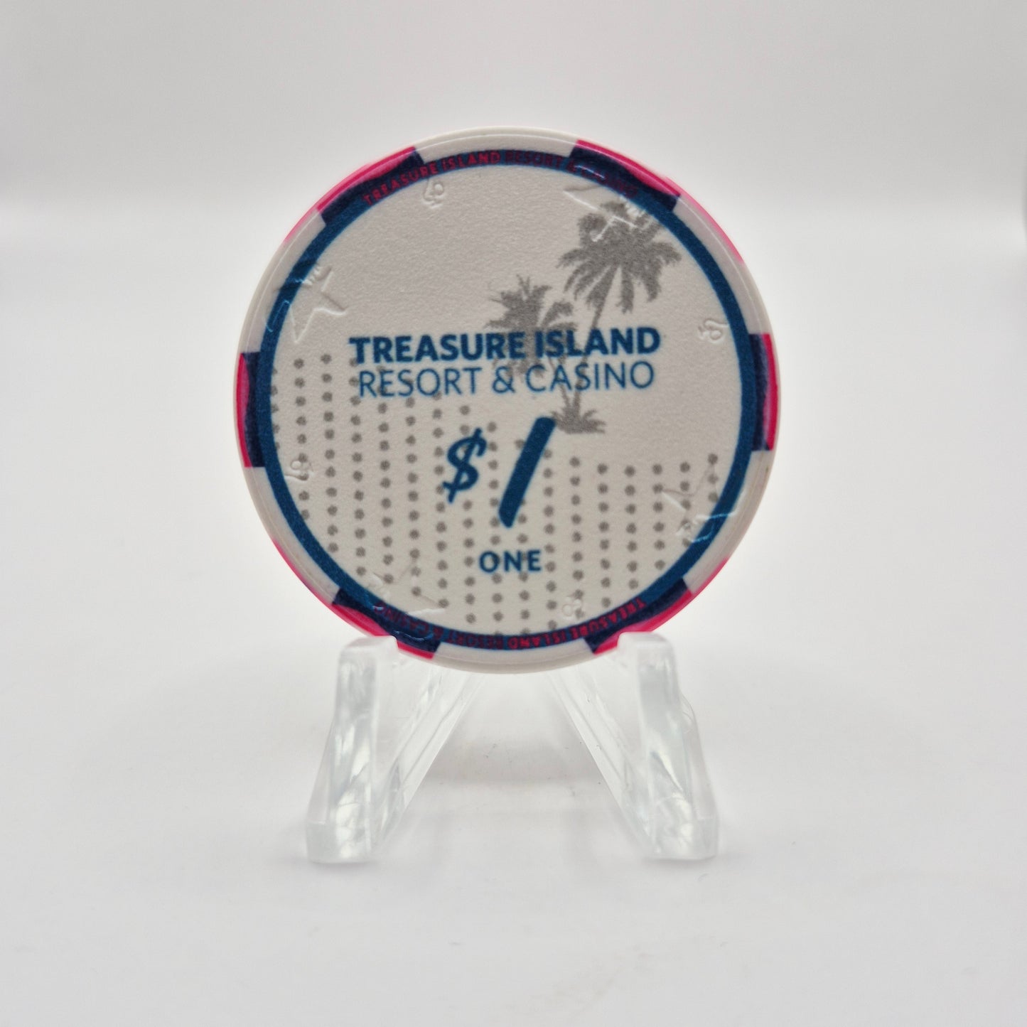 Treasure Island Casino Red Wing Minnesota $1 Casino Chip