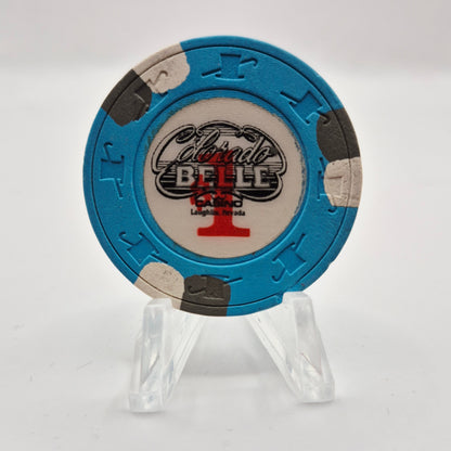 Colorado Belle Casino Laughlin Nevada 1980 $1 Casino Chip N3409