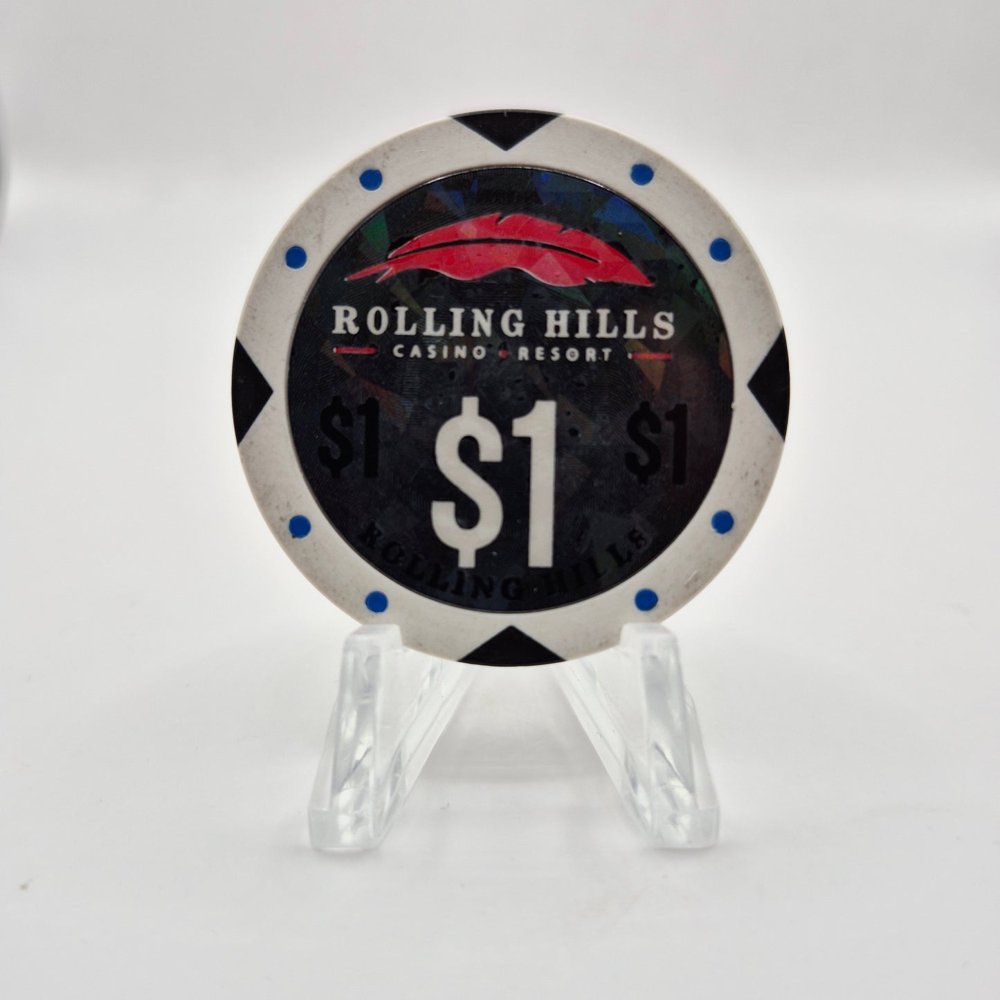 Rolling Hills Casino Corning California $1 Chip