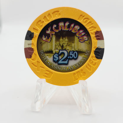 Excalibur Las Vegas Nevada 2006 $2.50 Casino Chip E5122