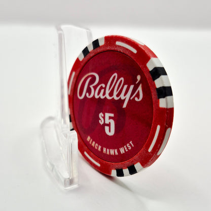 Bally's Casino Blackhawk West Colorado 2021 $5 Casino Chip
