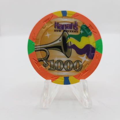 Harrah's Hotel Casino New Orleans Louisiana $1000 Casino Chip 43mm