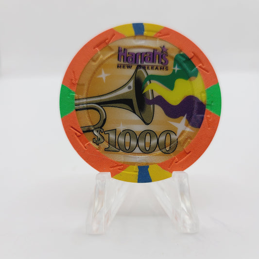 Harrah's Hotel Casino New Orleans Louisiana $1000 Casino Chip 43mm