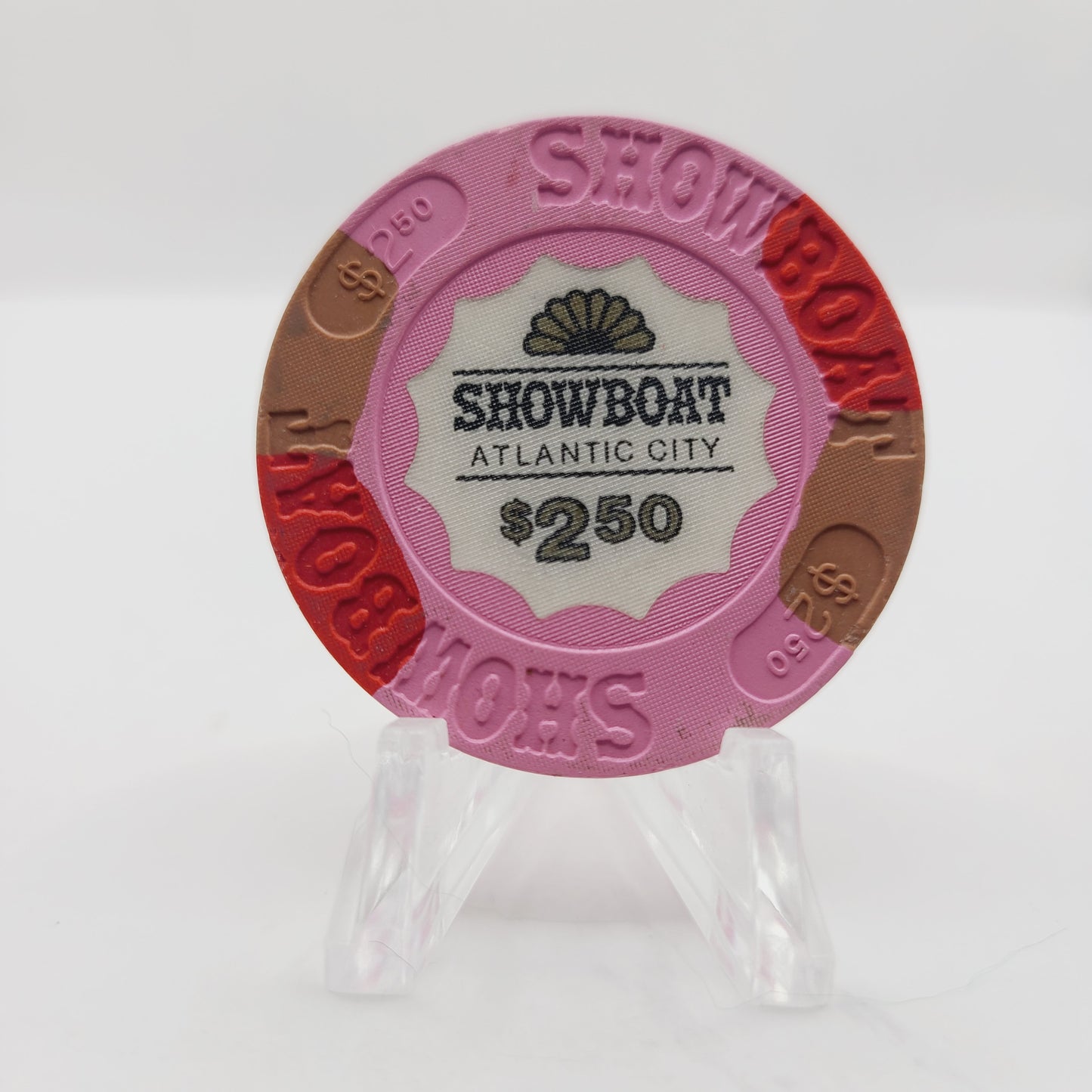 Showboat Hotel Casino Atlantic City New Jersey $2.50 Casino Chip