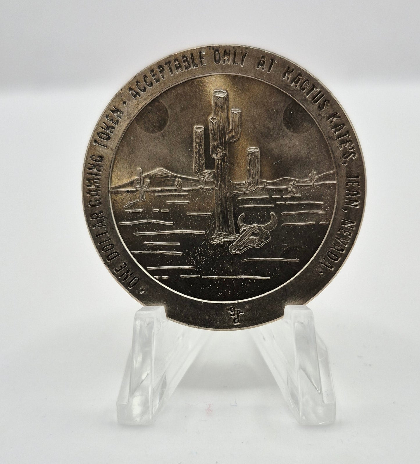 Kactus Kates Casino Clark County Nevada 1984 $1 Slot  Token